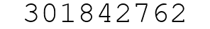 Number 301842762.