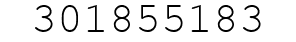 Number 301855183.