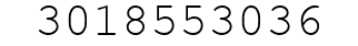 Number 3018553036.