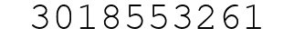 Number 3018553261.