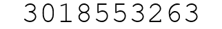 Number 3018553263.