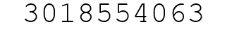 Number 3018554063.