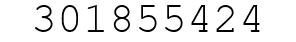 Number 301855424.
