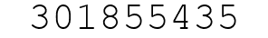 Number 301855435.
