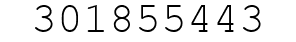 Number 301855443.