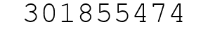 Number 301855474.