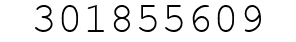 Number 301855609.