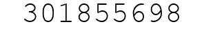 Number 301855698.