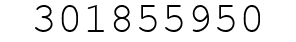 Number 301855950.