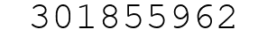 Number 301855962.