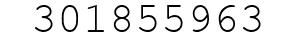 Number 301855963.