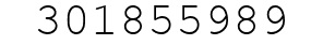 Number 301855989.