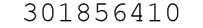 Number 301856410.