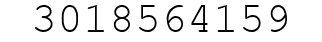 Number 3018564159.
