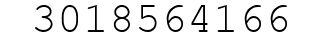 Number 3018564166.