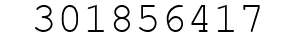 Number 301856417.