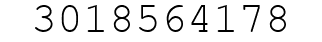 Number 3018564178.