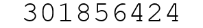 Number 301856424.