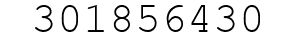 Number 301856430.