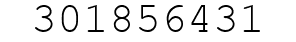 Number 301856431.