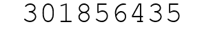 Number 301856435.