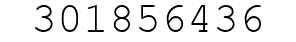 Number 301856436.