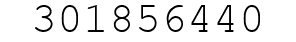 Number 301856440.