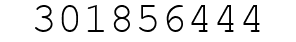 Number 301856444.