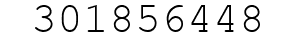 Number 301856448.