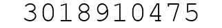 Number 3018910475.