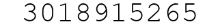 Number 3018915265.