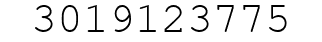 Number 3019123775.