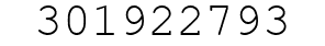 Number 301922793.