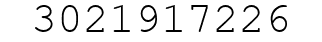 Number 3021917226.