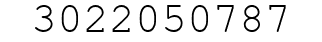 Number 3022050787.