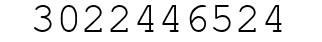 Number 3022446524.