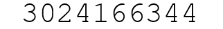 Number 3024166344.