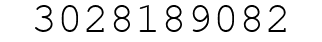 Number 3028189082.