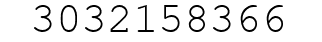 Number 3032158366.
