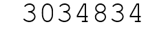 Number 3034834.