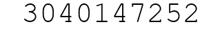 Number 3040147252.