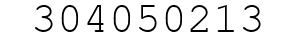 Number 304050213.