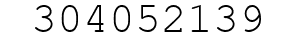 Number 304052139.