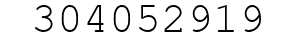 Number 304052919.