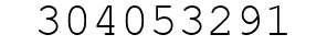 Number 304053291.