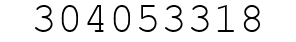 Number 304053318.