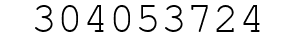 Number 304053724.