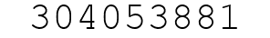 Number 304053881.
