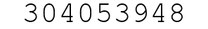 Number 304053948.
