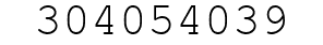Number 304054039.